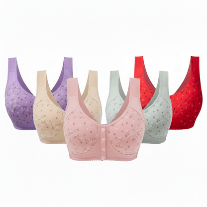 Comfortable Front Button Bra