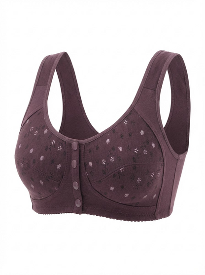 Comfortable Front Button Bra