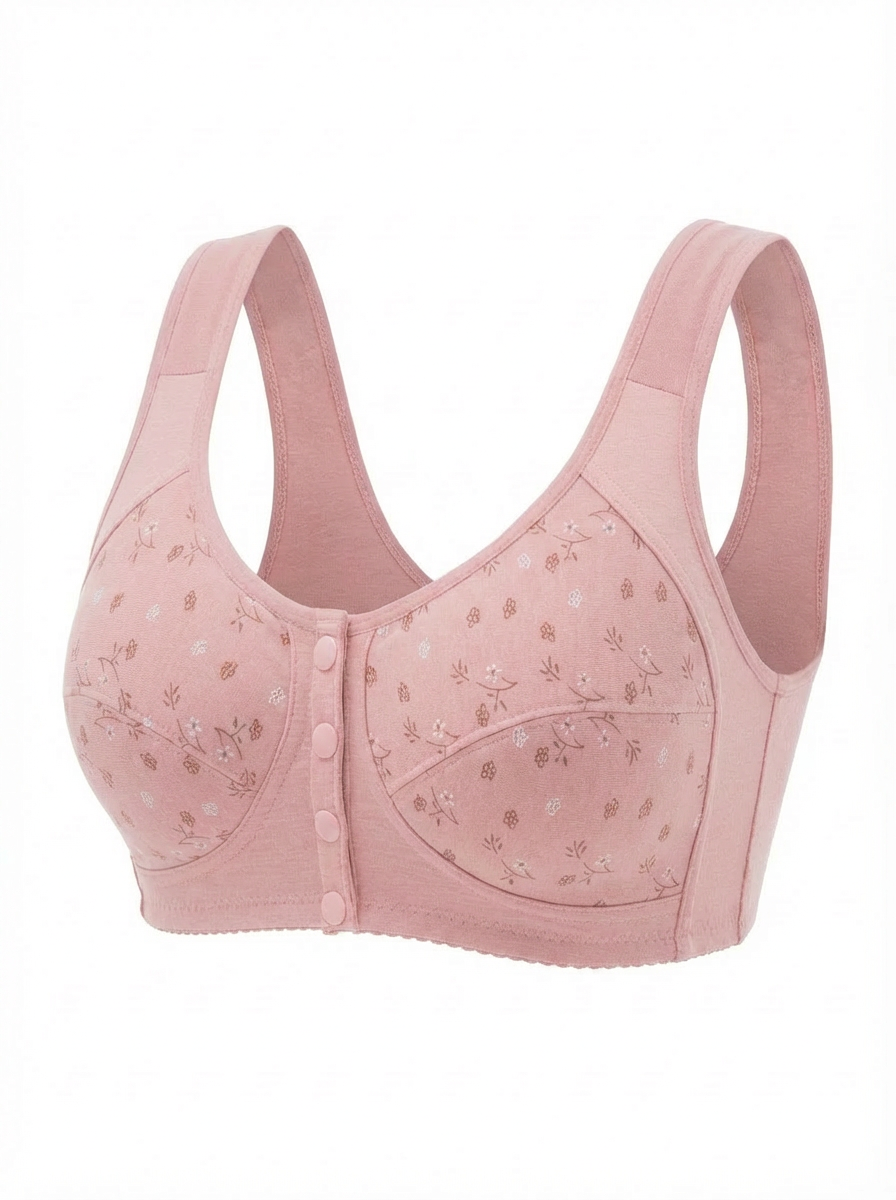 Comfortable Front Button Bra