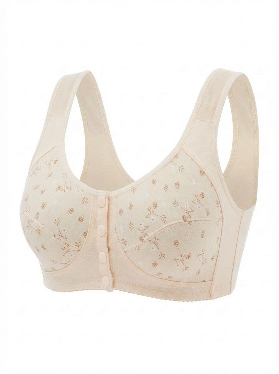 Comfortable Front Button Bra