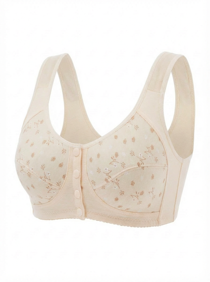 Comfortable Front Button Bra